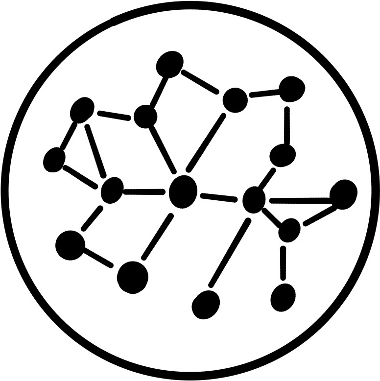 Hand drawn network icon